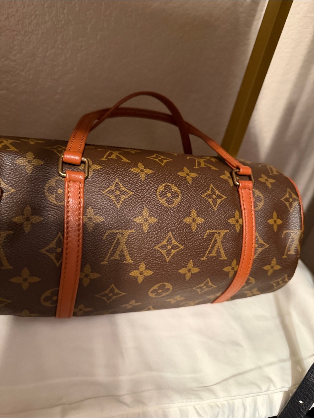 Louis Vuitton Brown Monogram Papillon size 26